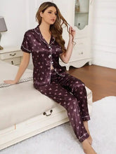 women’s satin pajama set